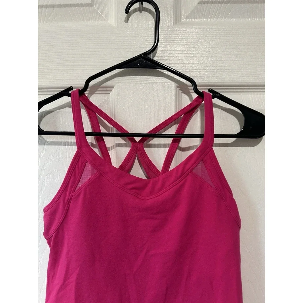 Lululemon Tank Top Hot‎ Pink Size 6